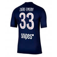 Stroje piłkarskie Paris Saint-Germain Warren Zaire-Emery #33 Koszulka Podstawowej 2025-26 Krótki Rękaw